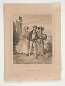 Engelin Dışındaki Şeytan by Paul Gavarni