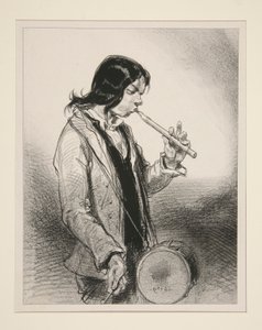 Le Galoubet. by Paul Gavarni