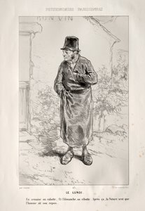 Pazartesi. by Paul Gavarni