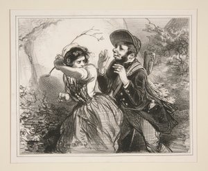 Kötülük için iyi. by Paul Gavarni