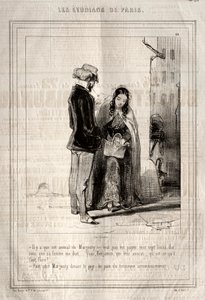 Paris'in Öğrencileri by Paul Gavarni