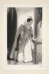 FRANSA MARGARET. 1560. by Paul Gavarni