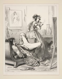Azizim sana benziyor, n by Paul Gavarni
