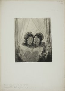 Maskeler ve yüzler: Duyurulara bakın by Paul Gavarni