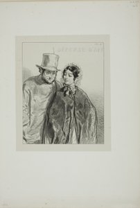 Maskeler ve yüzler: Bay Pipanthoud, siz de göstermiyorsunuz. by Paul Gavarni