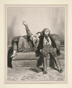 Aşkım, bana lakabını söyle by Paul Gavarni