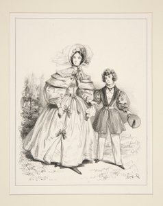 SABAH İHTİYACI. 1835. by Paul Gavarni
