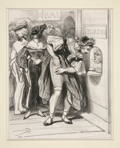 1 - Bir Şövalye ve Bir Leydi by Paul Gavarni