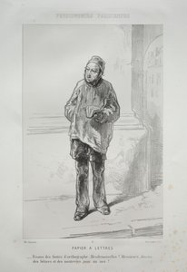 Kırtasiye. by Paul Gavarni