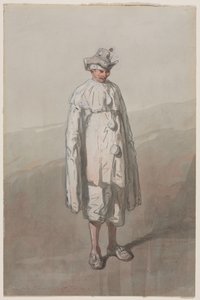 Pierrot. by Paul Gavarni