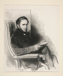 Raymond La Garrigue by Paul Gavarni