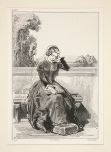 Rose De Tannebourg. by Paul Gavarni