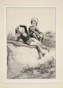 Thimothee (sic) Et Philemon by Paul Gavarni