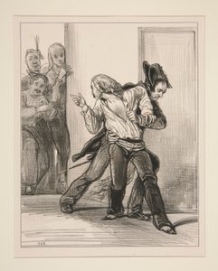 Sen, seni tekrar edeceğim! by Paul Gavarni