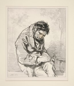 Musaların sevgilisi. by Paul Gavarni