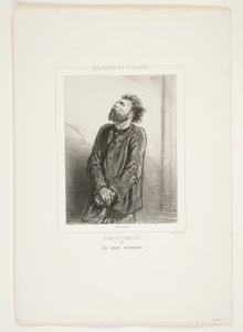 Yanlış anlaşılan bir tenor. by Paul Gavarni