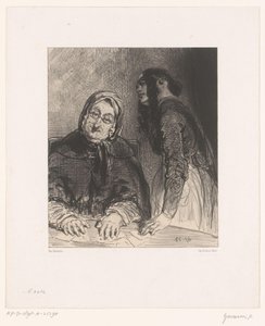 Kartları olan falcı Lastik kullanımı Sanatçıların Anıları (dizi adı) Hatıra Eşyası (dizi adı) by Paul Gavarni