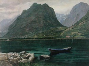 Norveç Manzarası by Paul Gerhard Rosen