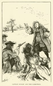 Kaptan Dudley ve Rahip (gravür) by Paul Hardy