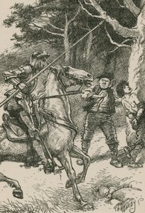 Saygısız şövalye, kendini savunamayacak durumda olan birine saldırmak değersiz bir davranıştır. by Paul Hardy