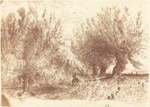Nehir Kıyıları (Bords de Riviere) by Paul Huet