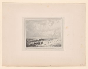 Güneş ışığında tepelik manzara Plein soleil Sekiz manzara performansı (dizi başlığı) Huit sujets de Paysage (dizi başlığı) by Paul Huet