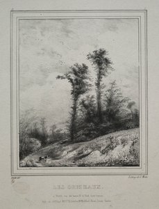 Manzaralar: Genç Karaağaç Ağaçları, 1829.