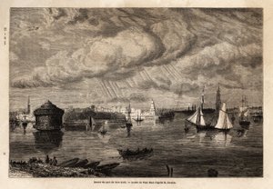 New York limanına giriş, Paul Huet (1803-1869), 1854-1855