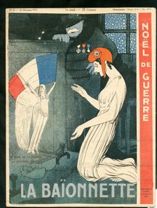 “La Baionnette” Kapağı, Renklerle Hiciv by Paul Iribe