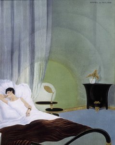 Uyku - Paul Iribe tarafından. (1883-1935), by Paul Iribe