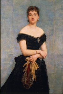 Madam Louis Singer'ın Portresi by Paul Jacques Aimé Baudry