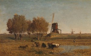 Abcoude yakınlarındaki dükkan by Paul Joseph Constantin Gabriel