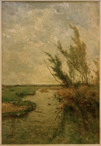 Polderlandschaft by Paul Joseph Constantin Gabriel