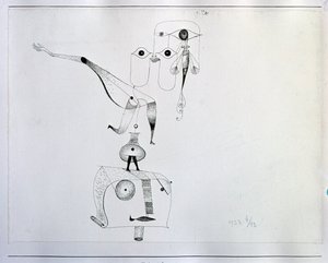 A Caprice of Balance (Çizim, 20. yüzyıl) by Paul Klee