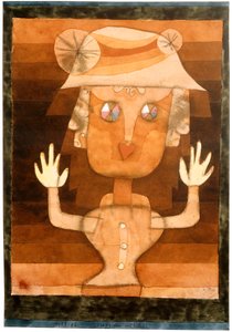 Oyuncak Bebek, 1923. by Paul Klee