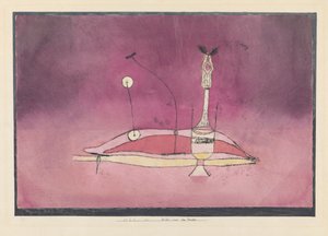 Yatak odasından bir resim, 1922. by Paul Klee