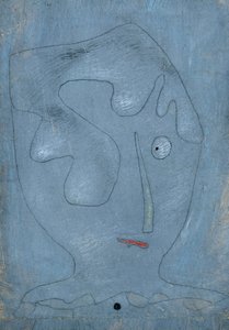 endişeli pusu by Paul Klee
