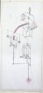 Dr. Ph.'nin danışma odasından aparat. by Paul Klee