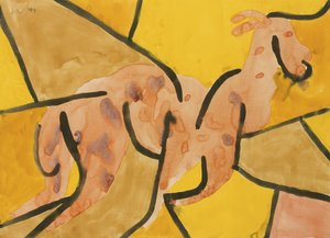 Teke patlıyor by Paul Klee