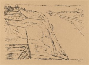 Nehirden Görünüm, 1912. by Paul Klee