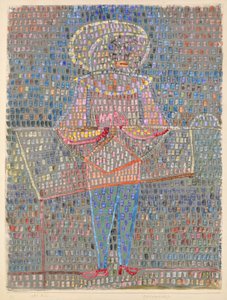 Süslü Elbiseli Çocuk by Paul Klee