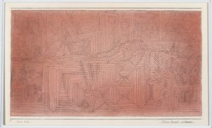 Köknarlı Uçurum Tapınakları by Paul Klee