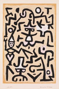 Komedyenlerin El İlanı by Paul Klee