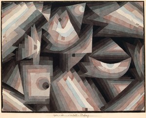 Kristal Derecelendirme, 1921. by Paul Klee