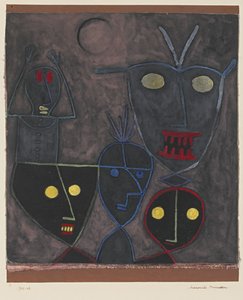 Şeytani Kuklalar, 1929 by Paul Klee