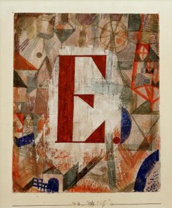 E by Paul Klee