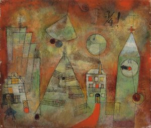 Kader Saati On İkiye Çeyrek; Kader saati on ikiye çeyrek kala by Paul Klee