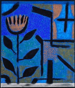 "Gece çiçeği" 1938 (resim) by Paul Klee