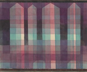 Dört Kule, 1923. by Paul Klee