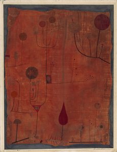 Kırmızı Meyveler, 1930. by Paul Klee